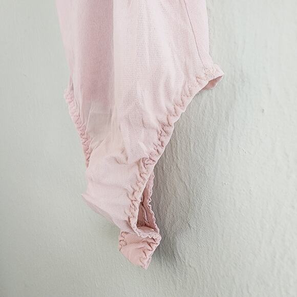 NEW We Are Hah x Free People Pink Mesh Bust Out Bodysuit - Picture 7 of 16